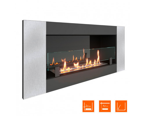 Биокамин встраиваемый SteelHeat LONG-V 900 Small Биокамин встраиваемый SteelHeat LONG-V 900 Small